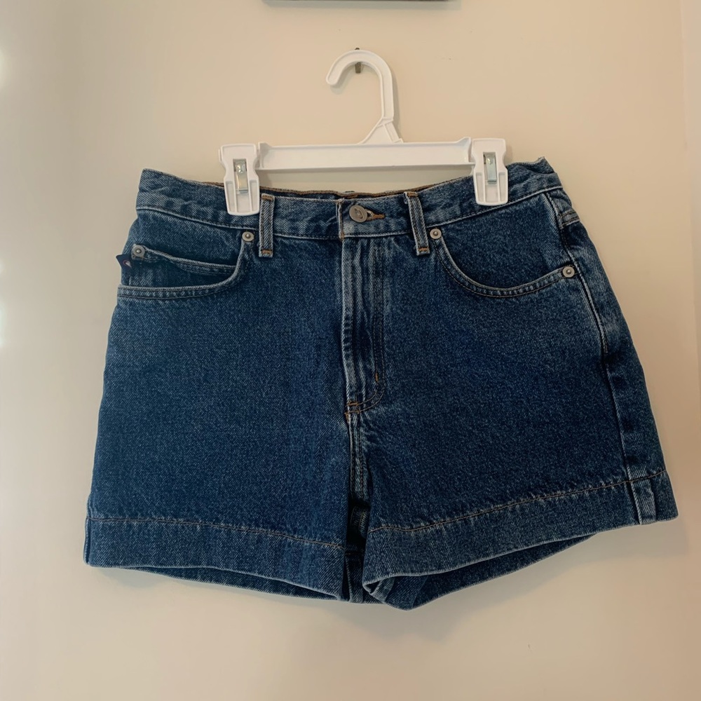 Vintage high waisted denim shorts